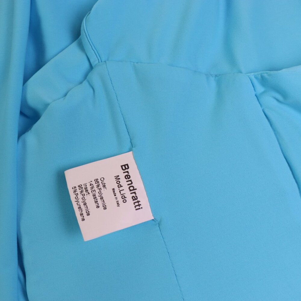 Brendratti Lido Jacket Womens 44 Blue Quilted Full Zip Athletic Designer Italy - Picture 7 of 12